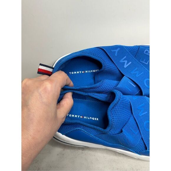 Tommy Hilfiger Sneakers Size 11 Blue Womens Sport Mesh Shoes NEW - Picture 6 of 8